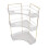 3-Tier Makeup Shelf Organizer, Transparent 12