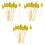 300Pièces Piques Bois Naturel Portable Accessoires 6