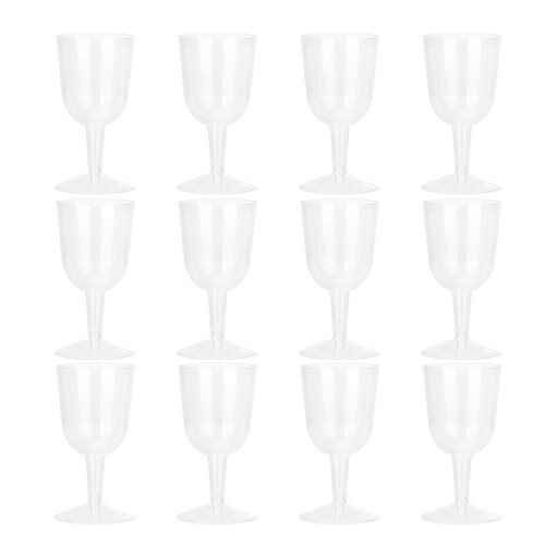 24Pièces Verres Jetables Transparente Idéal Pour 1