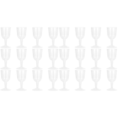 24Pièces Verres Jetables Transparente Idéal Pour 2