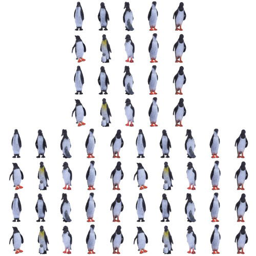 96Pièces Mini Figurines Simulés, Jouets En Résine Colorés 2