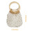 2St Witte Gevlochten Dames Clutch Handtas 10