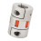 Flexible Coupling 22mm Aluminium 9