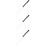 3Pièces Outils Mélange Métal Noir Acier Durable 8
