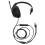 Dual 3.5mm PC Headset for Call Centres 1