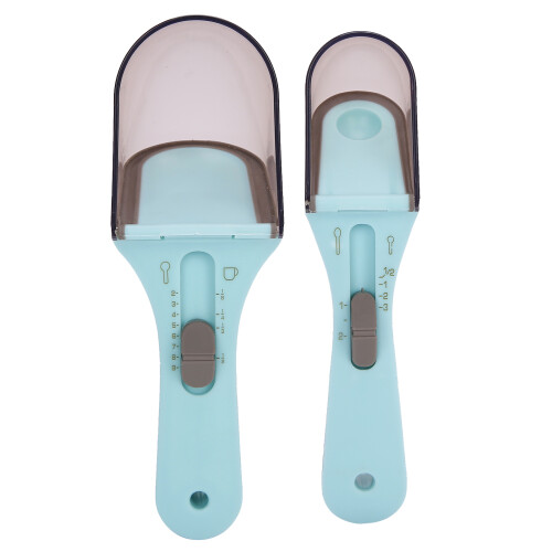 Adjustable Measuring Spoon Multifuntional Cooking Scale Baking Tool 15ml-50ml