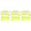 3Sets Hard Hat Neck Shield Ademende Mesh Reflecterend Assortiment 3