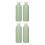 4Pièces Flacons Rechargeables Pour Voyage, Vert, Anti- , Pe+pp 7