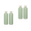 4Pièces Flacons Rechargeables Pour Voyage, Vert, Anti- , Pe+pp 8