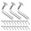 210Pièces Clips De Robustes Argent Pour Rayonnages Palettes 2