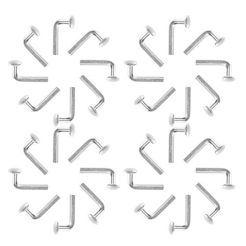 210Pièces Clips De Robustes Argent Pour Rayonnages Palettes 2