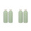 4Pièces Flacons Rechargeables Pour Voyage, Vert, Anti- , Pe+pp 9