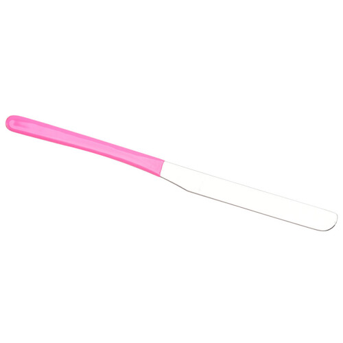 2St Roze Rvs Make-Up Mengspatula Comfortabel En Duurzaam Tool 2