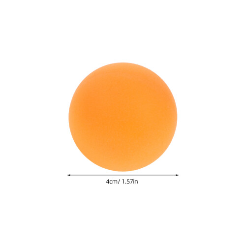 100 Pcs Plastic Balls High Elastic Training Bulk Table Tennis Student 2