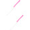 2St Roze Rvs Make-Up Mengspatula Comfortabel En Duurzaam Tool 8
