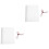 2Pièces Couverture Protectrice En PP Pour Et Agenda 4