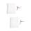 2Pièces Couverture Protectrice En PP Pour Et Agenda 8