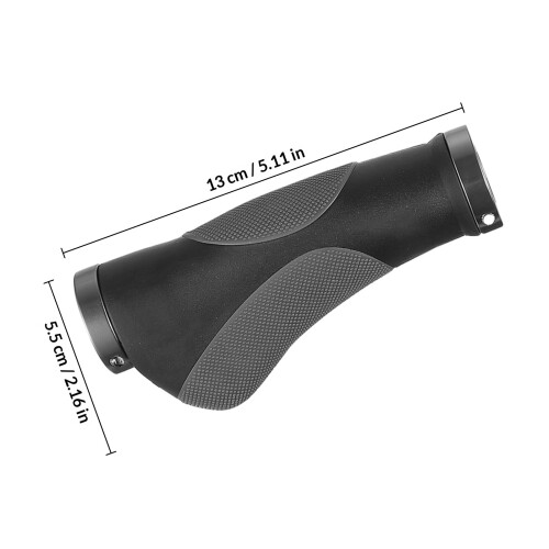 1Paire Poignées Guidon Polyvalentes Aluminium 1