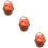 3Ensembles Mini Paniers Micro-Scènes En Résine Et Bambou Oeufs 9