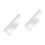 2Pièces Rouleaux Cellophane Transparent Pour Fleurs Cadeaux 5