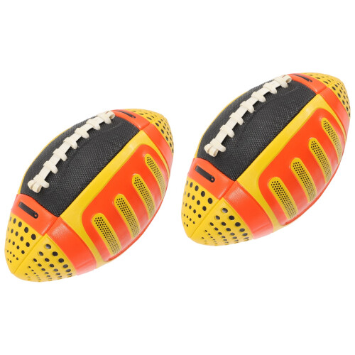2St Elastische Kinderrugbybal Multi Outdoor Speelbal Training 2