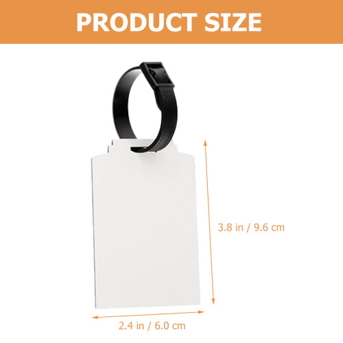 60Pièces Étiquettes Blanches DIY Personnalisables Résistantes 2
