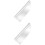 2Pièces Rouleaux Cellophane Transparent Pour Fleurs Cadeaux 6