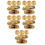 100Pcs Gold Pet Decorative for Parties 10