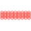 180St Plastic Carnival Ringen Rood Voor Ringwerpen En Feestspel 7