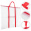 2St PVC Tekenmap Opbergtas Met Rits En Handgreep 9