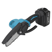 Cordless Mini Chainsaw 18V Battery, 5m/s Speed, 130mm Guide Plate
