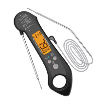 Waterproof Instant Read Digital Meat Thermometer Fast Accurate Food Thermometer For Grilling Cooking With LCD Backlight Kitchen Tool With Alarm
