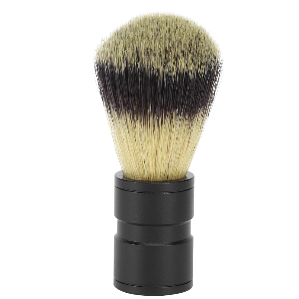 Cream High-Performance Bristles Synthetic Shaving Brush Cruelty-Free Shaving Tool Lightweight Hourglass Handle For Superior Lathering Experience