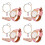 4Pièces Quartz Enfants Bracelet Couleurs 9