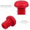 3Paires Embouts De Guidon Compacts Solides 6