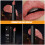 4St Glitter Lippenstift Set Halloween Roségoud Matte Make- 3
