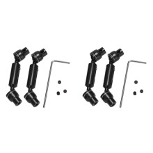 4 St Metall Främre Bakre Drivaxel för WPL D12 C14 C24 B16 B36 B24 MN D90 MN99S Henglong RC Bilreservdelar