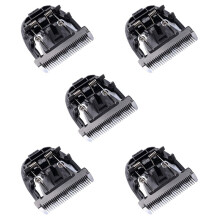 5X Schwarzes Keramik Titan Messer Haustier Hunde Haar Schneider Klingen Kopf für BaoRun P2 P3 P6 P9 S1 LILI ZP-295 ZP-293 4
