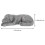 4Pièces Statuette Commemorative Animale Résine Usage Extérieur 10