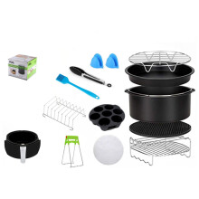 Universal Air Fryer Accessories With Expanded Cooking Options Featuring Multi Brand Compatibility And FDA Certified Cooking Materials Along With