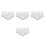 40St Witte Plastic Mini Voor Poppenhuis En Landschap 4