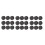 210Pcs Garden Clone Collars Neoprene Inserts Sponge Block para 2 Polegada Net Pots Hydroponics Systems e Plants Root Sponge 1