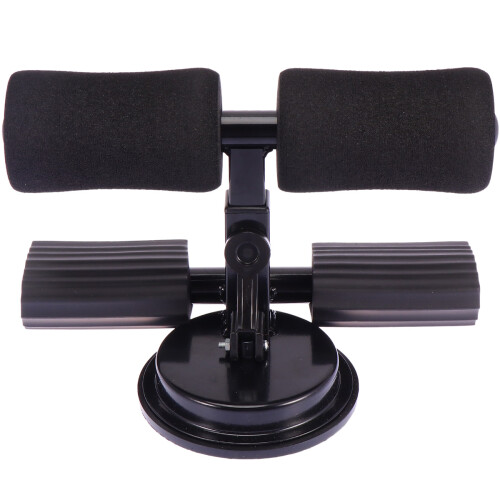 2Pièces Barre De Musculation Ventouse Noire Support Jambes 1