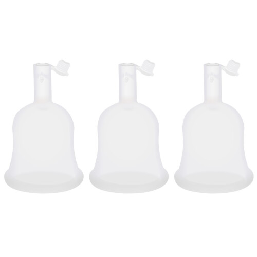3Pièces Menstruelle Silicone Transparent Pour Rangement 2
