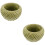 2Pièces Panier Vert En Bambou Solide Pour Rangement Multifonction 5