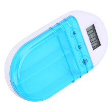 Digital Pills Case with Alarm 7-Compartment Travel Medicine Organizer