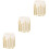 3St Multifunctionele Penhouder Goud Voor En Accessoires 5