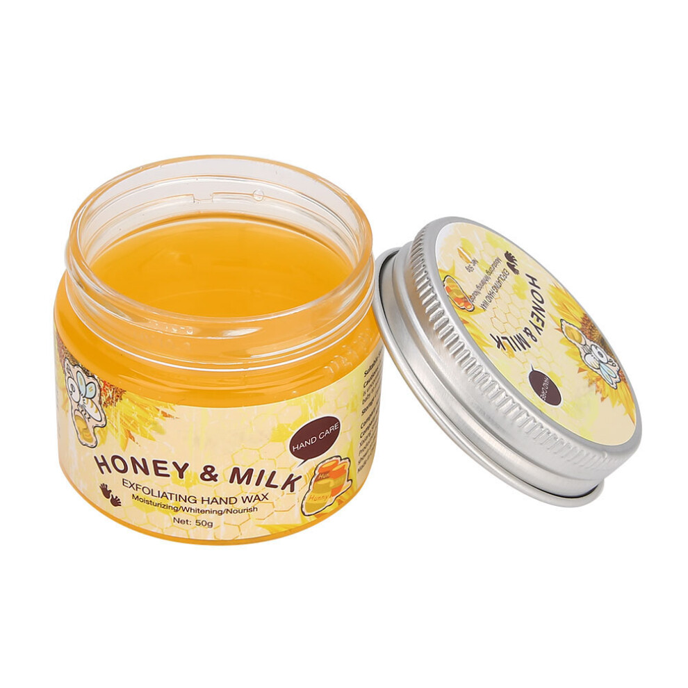 50g Honey & Milk Hand Mask Exfoliating Moisturizing Whitening