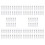 100Pcs Leather Keychain Blank Rectangle  Keychain Sublimation Heat Transfer Keychain Kit Jewelry Making 2
