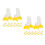 20Paren Kleine Plastic Roller Skates Voor Pop Accessoires En Decor 4
